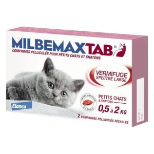 Milbemax chatons boite 2 cps