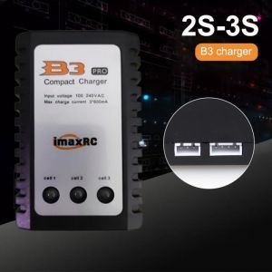 Chargeur d&eacute;quilibreur de batterie RC LiPo 2S-3S 7.4V-11.1V chargeur Compact de batterie Lipo RC Pro B3AC IMAX B3 PRO