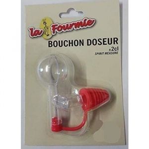 Bouchon Doseur 2cl - La Fourmie - Dosage Alcool - Plastique - 9x75x4 cm - Multicolore