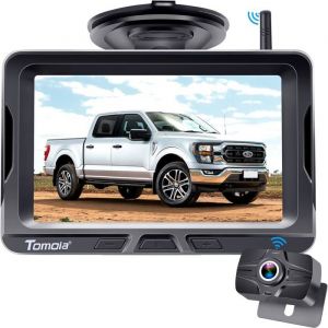 Cam&eacute;ra de Recul sans Fil HD 1080P Cam&eacute;ra de Recul Voiture &Eacute;tanche Vision Nocturne T2