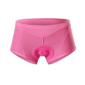 Short de Cyclisme Femmes sous-Vêtement de Cyclisme 3D Gel Rembourré Cuissard Velo Court Short de Cycliste VTT RespirantRose