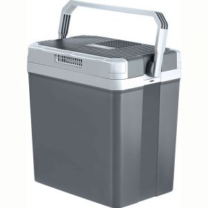 Glacière Électrique Portable 24 Litres 12V / 220 - 240V Voiture et Camping MPM MPM-28-CBM-08YA  Gris 33741