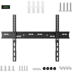 Support Tv Mural Ultra-Fin 32-72 Pouce Design Suspendu Samsung Sony Led Lcd Oled Fixation Murale &Eacute;cran Plat Vesa 600X400 Charge 50 K