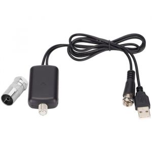 Amplificateur Antenne TV 12V Amplificateur de Signal Intrieur 25 DB pour Antenne Numrique Terrestre YYV