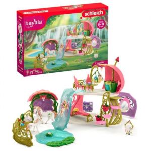 Maison fleurie scintillante avec licornes - Schleich - SLH42445 - Multicolore - Jouet - 5 ans et plus