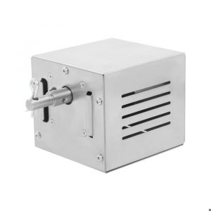 Moteur de Barbecue Moteur Tourne Broche pour Barbecue en Acier Inoxydable 80-100 kg Moteur &eacute;lectrique pour d&icirc;ner en Famille