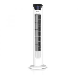 Ventilateur sur pied - SOGO - VEN-SS-21365 - Blanc - Oscillation - Télécommande - 3 vitesses