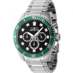 Montre Quartz Homme - INVICTA - Pro Diver 46051 - Noir - Acier inoxydable - Sport - Natation