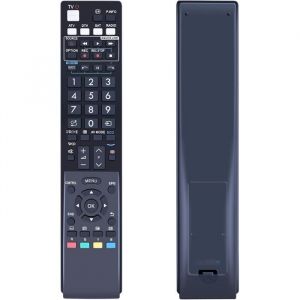 T&eacute;l&eacute;commande Ga841Wjsa Compatible Avec Sharp Aquos Lcd Tv Lc-32Sh130E Lc-40Le600S Lc-40Lu700E Lc-40Le705S Lc-40Lx812E