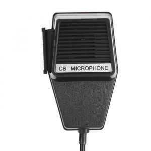 Garosa micro CB micro 4 broches CB Radio haut-parleur micro microphone 4 broches pour voiture Cobra CB talkie-walkie