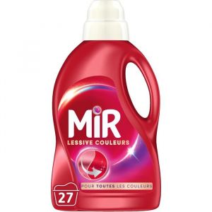 Mir - Lessive Liquide Couleurs Main & Machine Formule Unique 3en1 1.35L