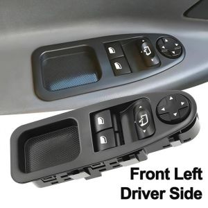 Vitre &Eacute;lectrique Interrupteur Principal 6554ZJ Interrupteur de L&egrave;ve-Vitre pour Citroen Jumpy Dispatch Expert Fiat Scudo 2007-2016