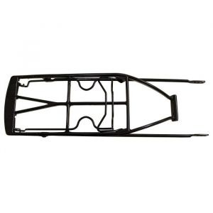 Porte-bagages arri&egrave;re pour VTT - DURCA - Noir - Adulte - Mixte