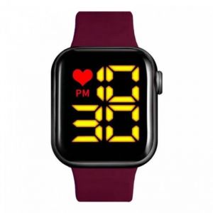Montre rouge Gros Chiffres Digitale 1 Montre 30 M (3 ATM) Digitale - LED