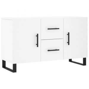 Buffet bas - DILWE - Modèle 7020564517311 - Bois dingénierie - Métal - 2 portes - 100x36x60 cm