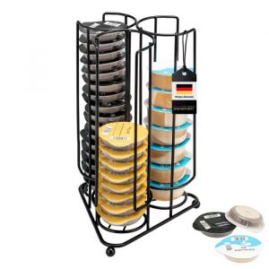 bremermann Pr&eacute;sentoir &agrave; capsules support de capsules Tassimo pour jusqu&agrave; 51 capsules noir