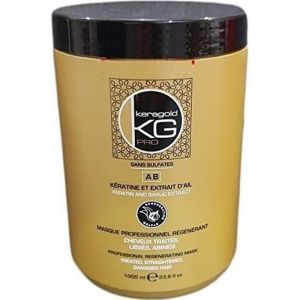 KERAGOLD Pro Masque Capillaire régénérant sans sulfates à la KERATINE & EXTRAIT DAIL 1000 ml