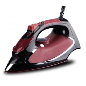 Fer à Repasser1200 W Fer à Repasser Vapeur 350 ml Anti-tartre Anti-goutte Semelle Céramique Auto-nettoyanteRouge