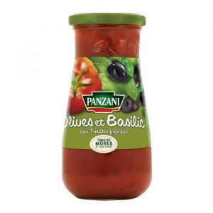 PANZANI - Sauce Olive Basilic 400G - Lot De 4