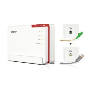 Routeur - AVM - FRITZ!Box 5690 Pro - Wi-Fi 7 - Zigbee - Tri-bande (24/5/6 GHz)