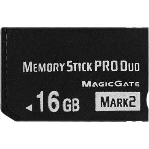 MemoryStick Pro Duo Carte mémoire PSP haute vitesse 16 Go compatible avec appareil photo Sony PSP1000 2000 3000