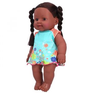 Poupée OMABETA pour enfants - Fille noire africaine réaliste - Jeux et jouet de bain - 30 cm de hauteur
