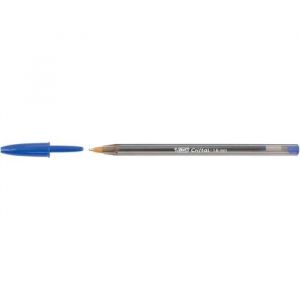 Stylo &agrave; bille - BIC - Cristal Large - Pointe Large - Encre Bleu