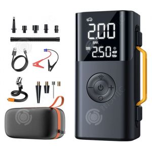 INN booster batterie voiture multifonctionnel 6000mAh 1000A affichage num&eacute;rique portable d&eacute;marreur durgence portable pompe &agrave; air