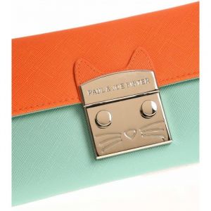 Sac &agrave; main femme &agrave; chainette Paul & Joe Sister - couleur:Vert