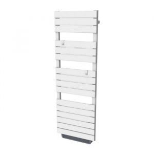 Chauffage sèche-serviette 1000W + soufflant 750W - Blanc - Voltman