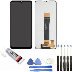 Vitre tactile + ecran LCD compatible avec Samsung galaxy A32 5G SM-A326B 6.5 bleu + Kit outils + Colle B7000 Offerte