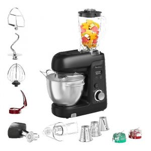 Moulinex Bake Partner + Robot p&acirc;tissier 1&nbsp;100&nbsp;W Kit daccessoires BAKEGOOD QA5458F1