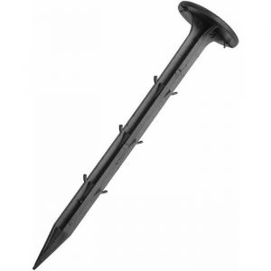 Pack de 50 Piquets de Tente Piquets Clous Sols Durs en Plastique pour Sardines Tente Camping Randonnée ou Pique-Nique Bache