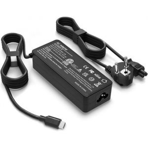 Chargeur Lenovo 65W USB C Ordinateur Portable pour Lenovo ThinkPad T470 T480 T580 T490 T590 E480 E580 E490 E590 multicolo CHARGEUR
