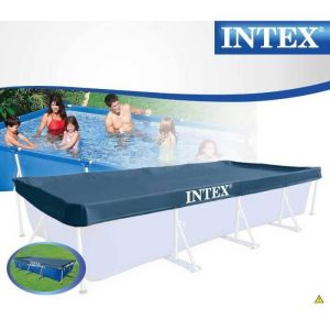 Bâche pour Piscine Rectangulaire 450m x 220 m Intex