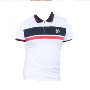 Polo - SERGIO TACCHINI - ISHEN - Col polo - Manches courtes - Blanc