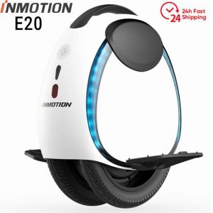 Monocycle Électrique Inmotion E20 - 30km Autonomie - 240Wh batterie - 450W Dual moteur - 14 pneus - 20km/h Vitesse - 15° Pente