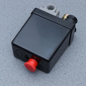 AC 240V 20A 175PSI 12 Bar 4 Vanne de commande de pressostat de compresseur dair de ports VANNE - ROBINET DE REGULATION