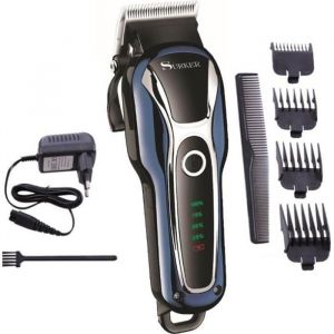Tondeuse Cheveux Professionnelle Tondeuse Barbe Tondeuse à Cheveux pour Hommes avec 4 Peignes pour Enfant Adulte Coiffeur Salon