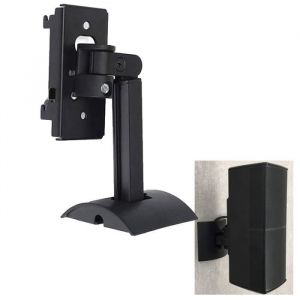 Support Mural pour Support de Plafond pour Bose UB-20II Support de Haut-Parleur en Acier Peu encombrant avec Fixations-Noir