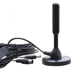 Antenne TV HD de 60 milles avec amplificateur de signal pour tuner TV USB - antennes de télévision numérique amplifiée dintérieur