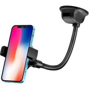Support Téléphone Voiture Support Voiture Auto Universel Ventouse avec Long col de Cygne Rotatif à 360° pour Pare-Brise de Vo[952]