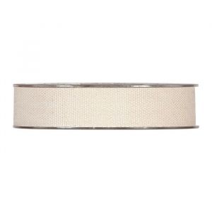 RUBAN DE COTON 25MMX10M NATUREL  Beige Ivoire Cr&egrave;me &Eacute;cru Naturel Taupe