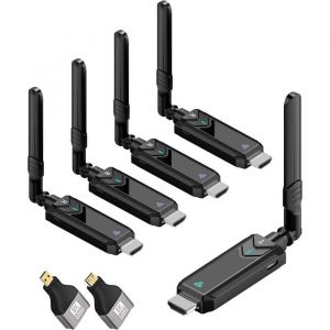 Transmetteur HDMI sans Fil Transmetteur 150m 4 R&eacute;cepteurs Full HD 1080p