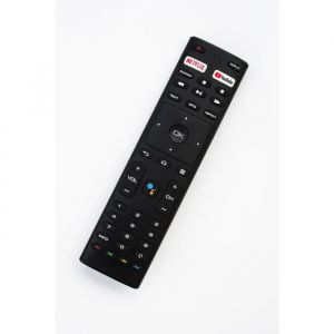 Télécommande - Continental Edison - CEQLED55SABFB7 - Noir - Simple - Télécommande