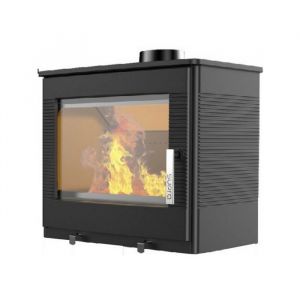 Supra Po&ecirc;le &agrave; bois fonte 8.7kw noir - FR9016160B