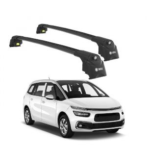 Barres de Toit TURTLE AIR-1 CITROEN C4 GRAND PICASSO 2014 2015 2016 2017 2018 2019 2020 2021 2022 2023 2024 (MPV) Noir