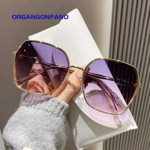 Lunettes de soleil femme - Nouveaut&eacute; 2023 - protection solaire et uv - lunettes de soleil polariseur premium-Or rose & flocons rose