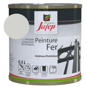 Peinture antirouille - Antirouille - Gris Métal - 05 L - Monocouche - Brillant