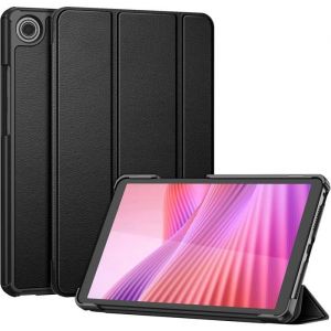 Coque Pour Lenovo Tab One (Tab K9) 8.7 Pouces 2025 (Mod&egrave;le Tb305FuTb305Xu) Housse Rigide Fine Et L&eacute;g&egrave;re &Eacute;tui Pliable Noir[YH167]